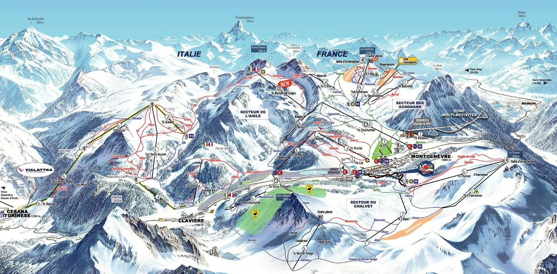 Le Cocon Des Airelles - Meuble De Tourisme 3 Etoiles Au Pied Des Pistes Avec Garage Apartment Montgenevre
